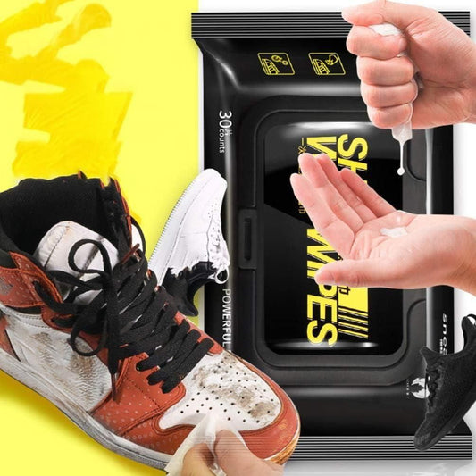 Natural Sneaker & Shoe Cleaner Wipes - 1 Packs of 80 Wipes