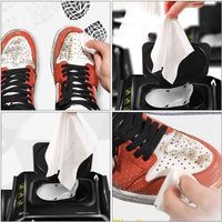 Natural Sneaker & Shoe Cleaner Wipes - 1 Packs of 80 Wipes